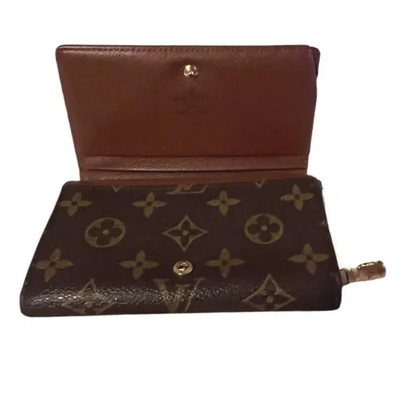 Louis Vuitton Porte Monnaie Tresor Brown Monogram Wallet - Picture 5 of 14